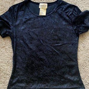 CARREAU Sport Black Tee